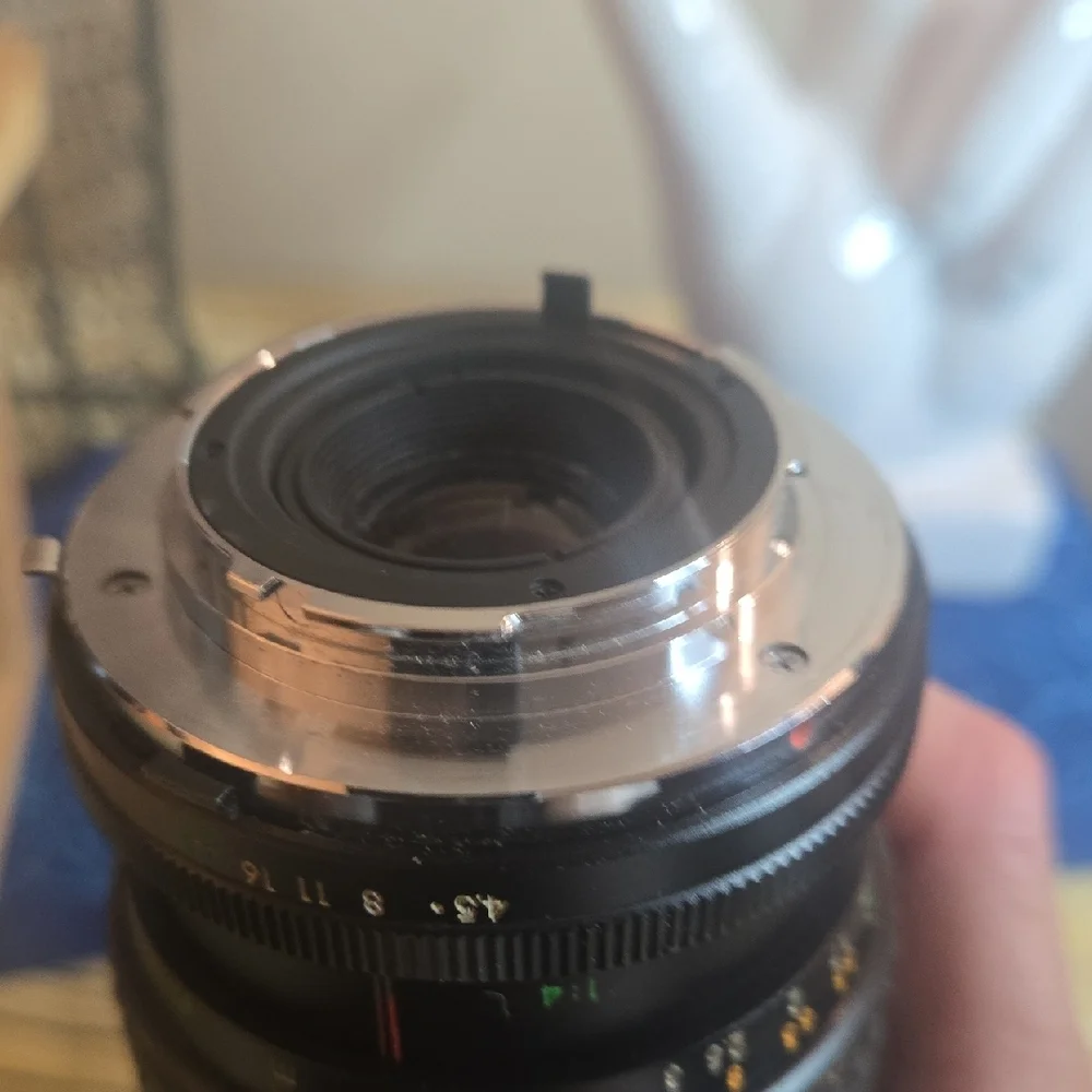 Source Unknown Black Camera Lens with Case